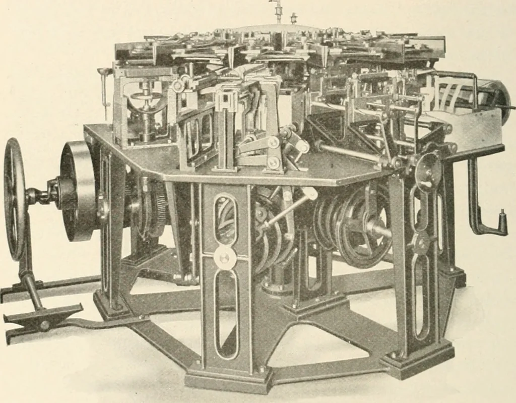 An illustration from Bookbinding and its auxiliary branches, 1914, leaf 141