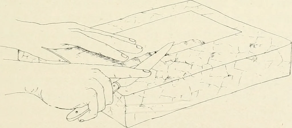 An illustration from Bookbinding and its auxiliary branches, 1914, leaf 170