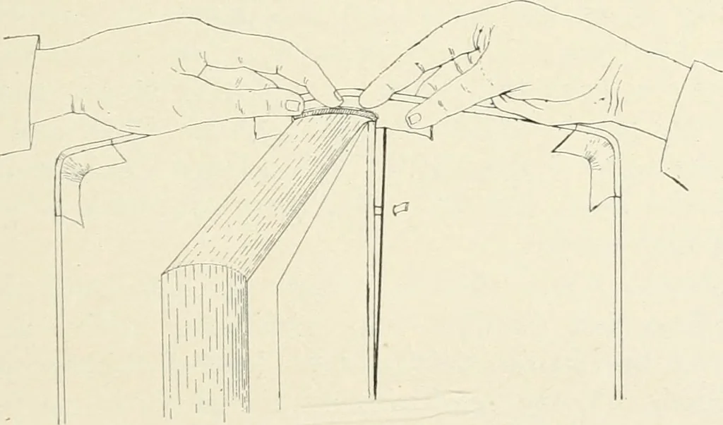 An illustration from Bookbinding and its auxiliary branches, 1914, leaf 192