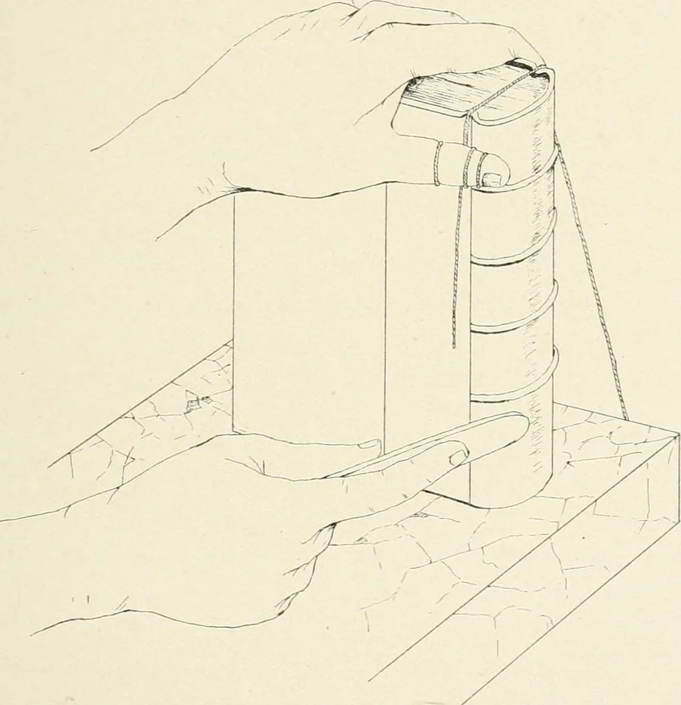 An illustration from Bookbinding and its auxiliary branches, 1914, leaf 194