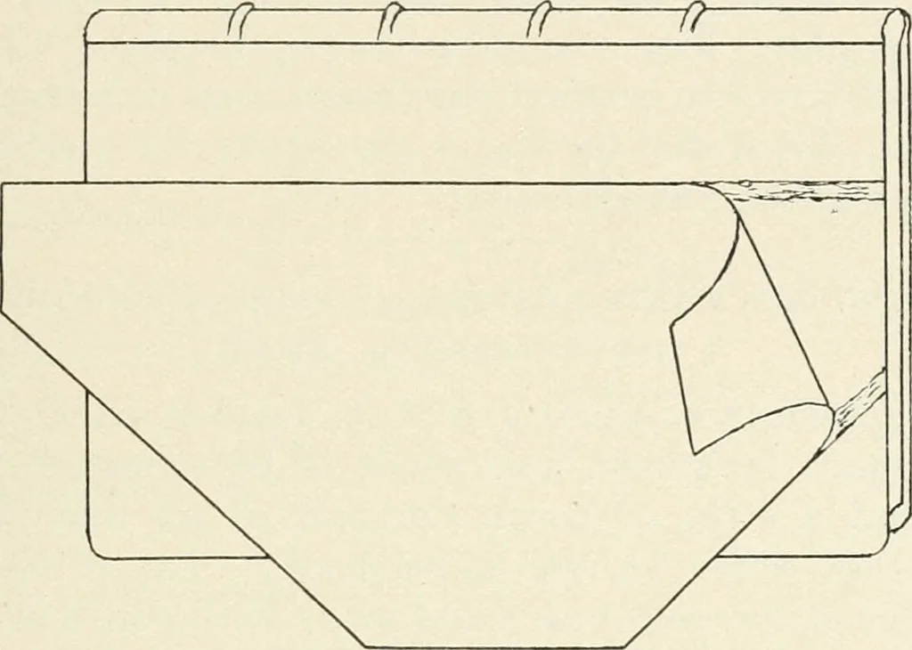 An illustration from Bookbinding and its auxiliary branches, 1914, leaf 196