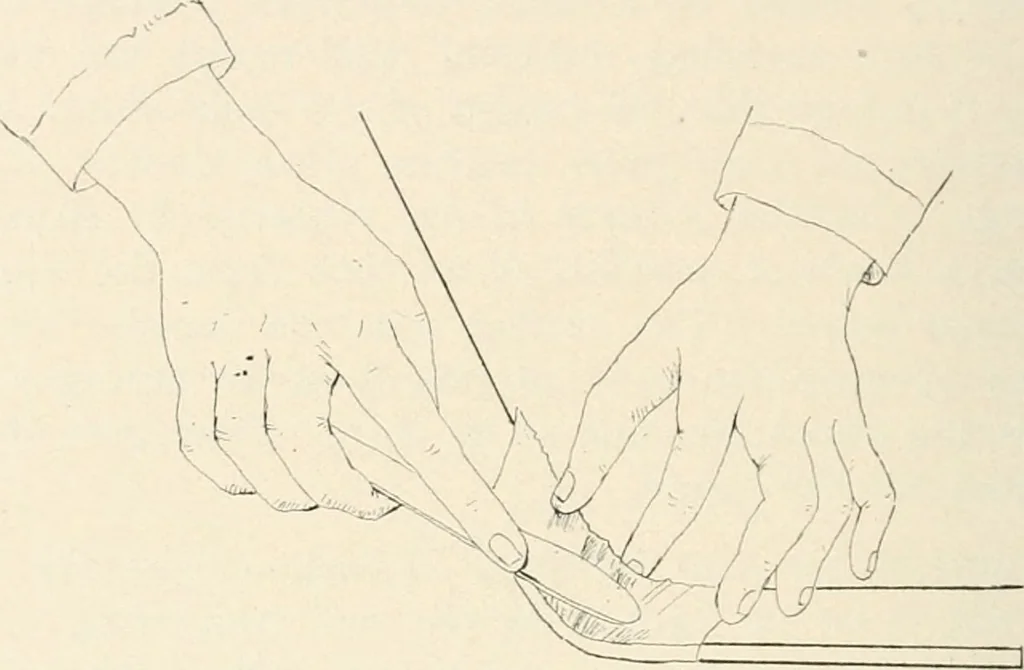 An illustration from Bookbinding and its auxiliary branches, 1914, leaf 207