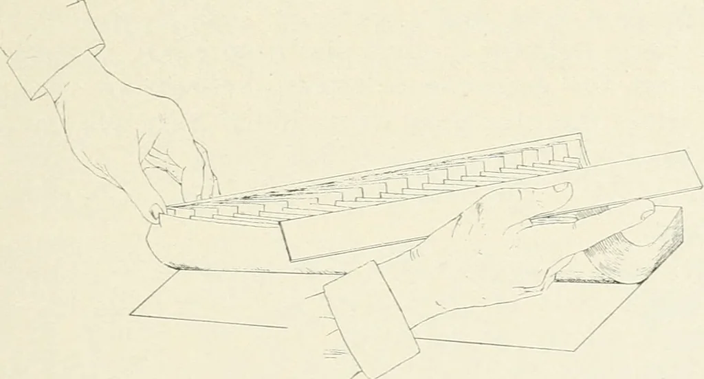 An illustration from Bookbinding and its auxiliary branches, 1914, leaf 238