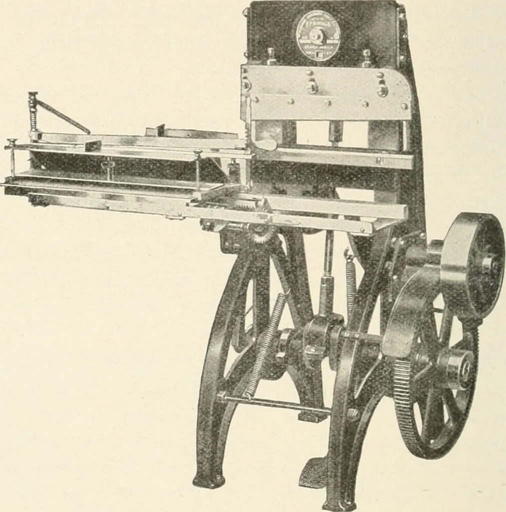 An illustration from Bookbinding and its auxiliary branches, 1914, leaf 241