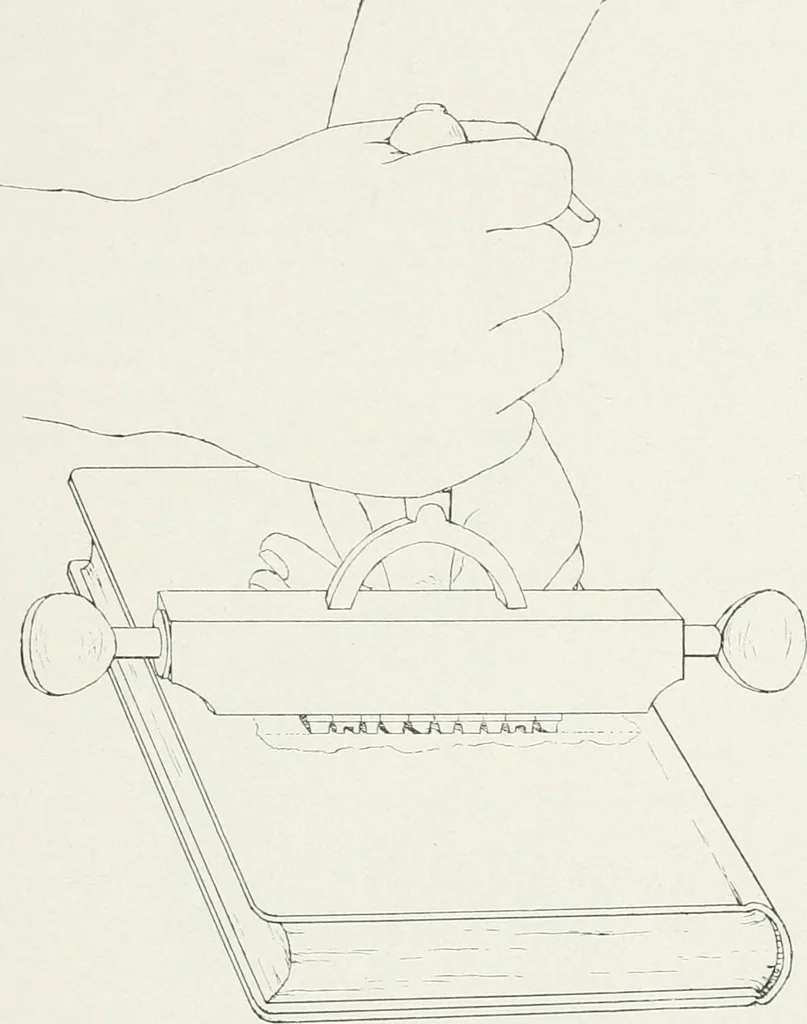 An illustration from Bookbinding and its auxiliary branches, 1914, leaf 270