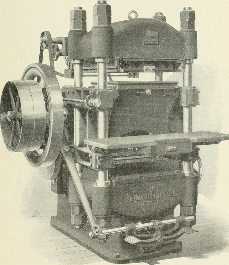 An illustration from Bookbinding and its auxiliary branches, 1914, leaf 278