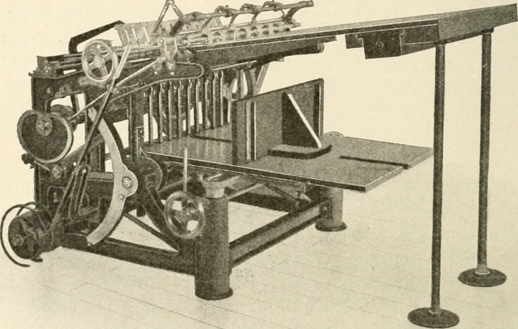 An illustration from Bookbinding and its auxiliary branches, 1914, leaf 43