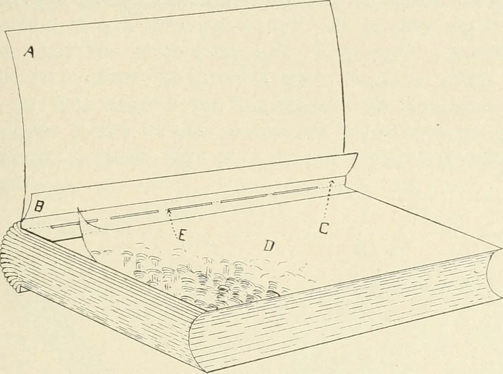 An illustration from Bookbinding and its auxiliary branches, 1914, leaf 48