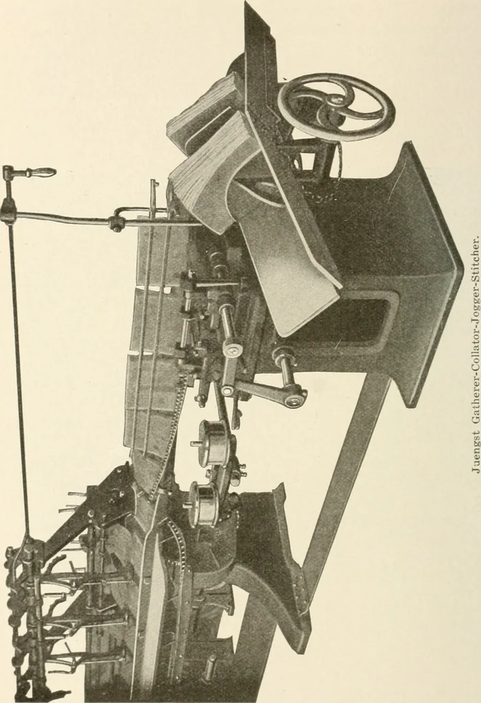 An illustration from Bookbinding and its auxiliary branches, 1914, leaf 59