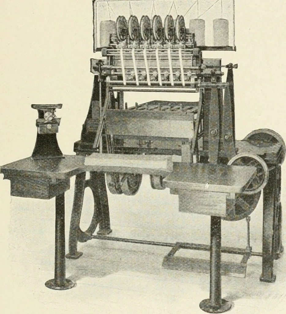An illustration from Bookbinding and its auxiliary branches, 1914, leaf 74