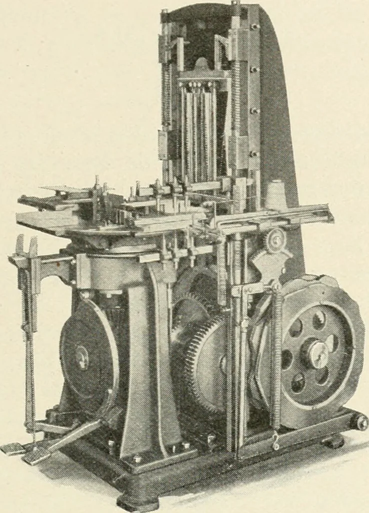 An illustration from Bookbinding and its auxiliary branches, 1914, leaf 80