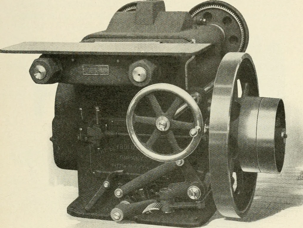An illustration from Bookbinding and its auxiliary branches, 1914, leaf 92