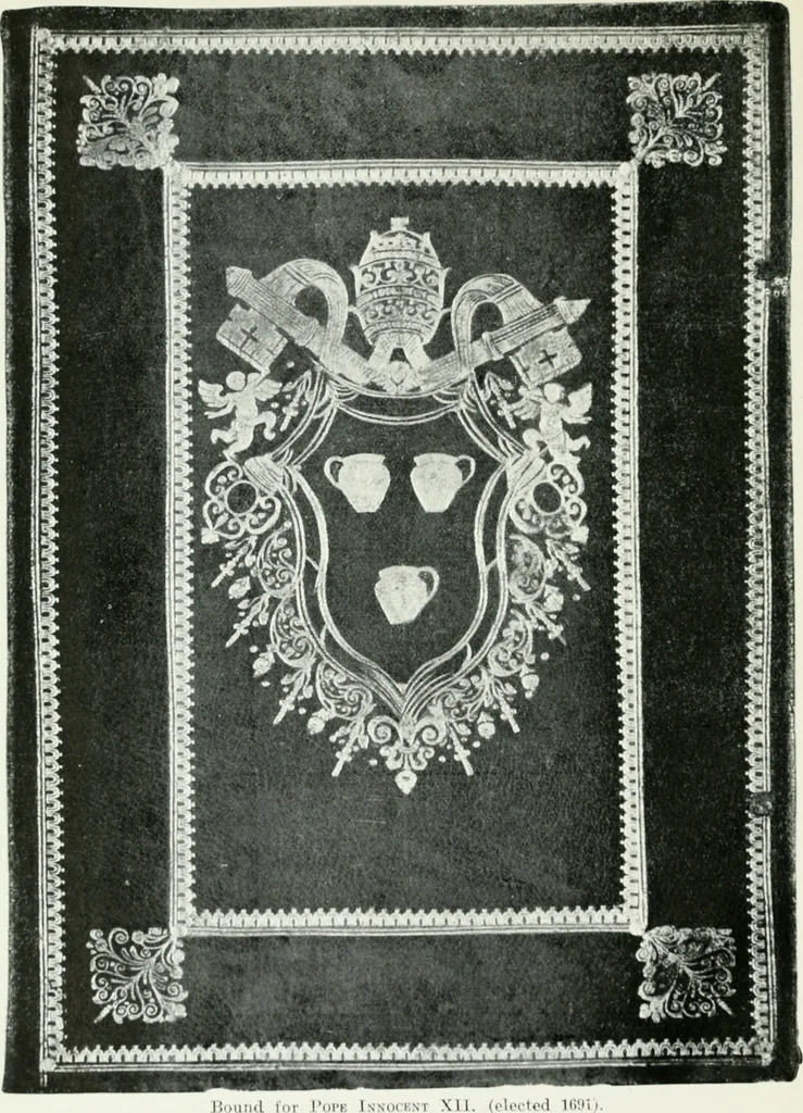 An illustration from Book bindings : historical and decorative, 1921, leaf 143