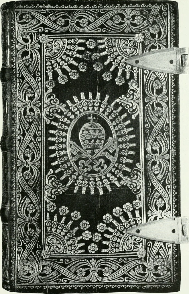 An illustration from Book bindings : historical and decorative, 1921, leaf 148