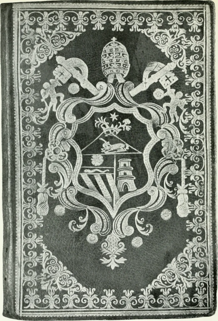 An illustration from Book bindings : historical and decorative, 1921, leaf 149
