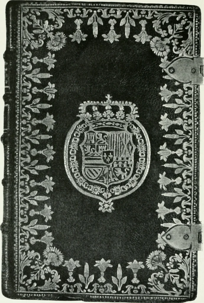 An illustration from Book bindings : historical and decorative, 1921, leaf 157