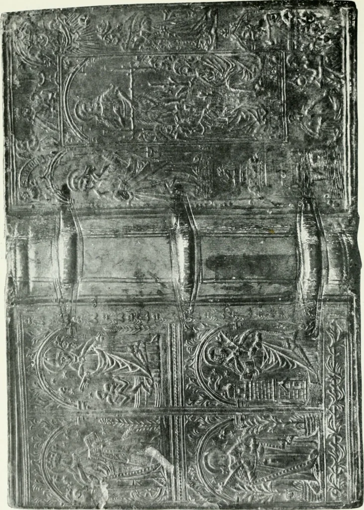 An illustration from Book bindings : historical and decorative, 1921, leaf 169