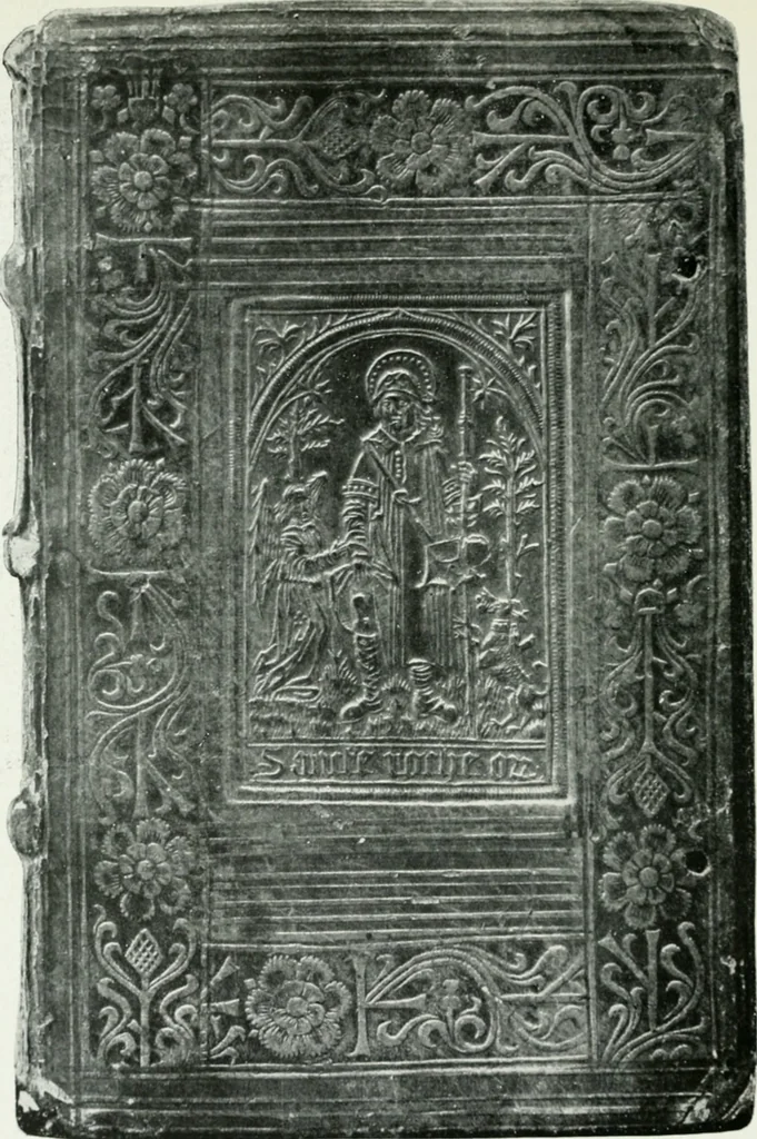 An illustration from Book bindings : historical and decorative, 1921, leaf 173