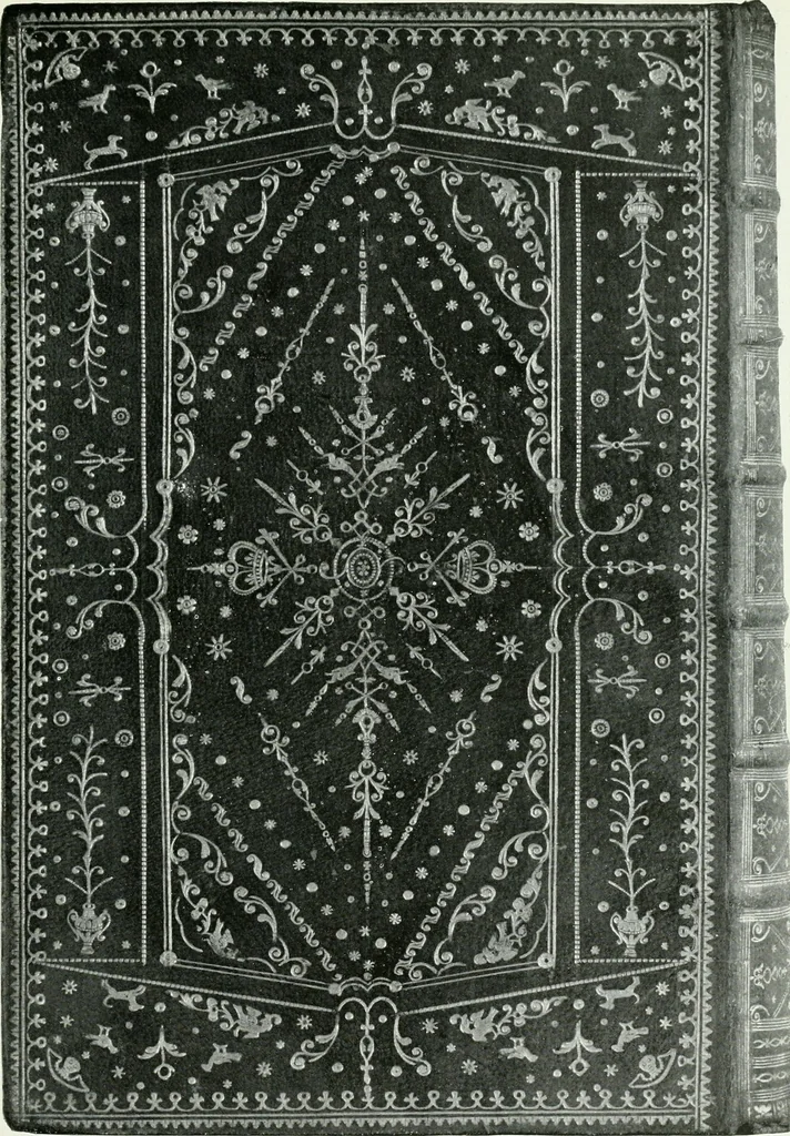 An illustration from Book bindings : historical and decorative, 1921, leaf 190