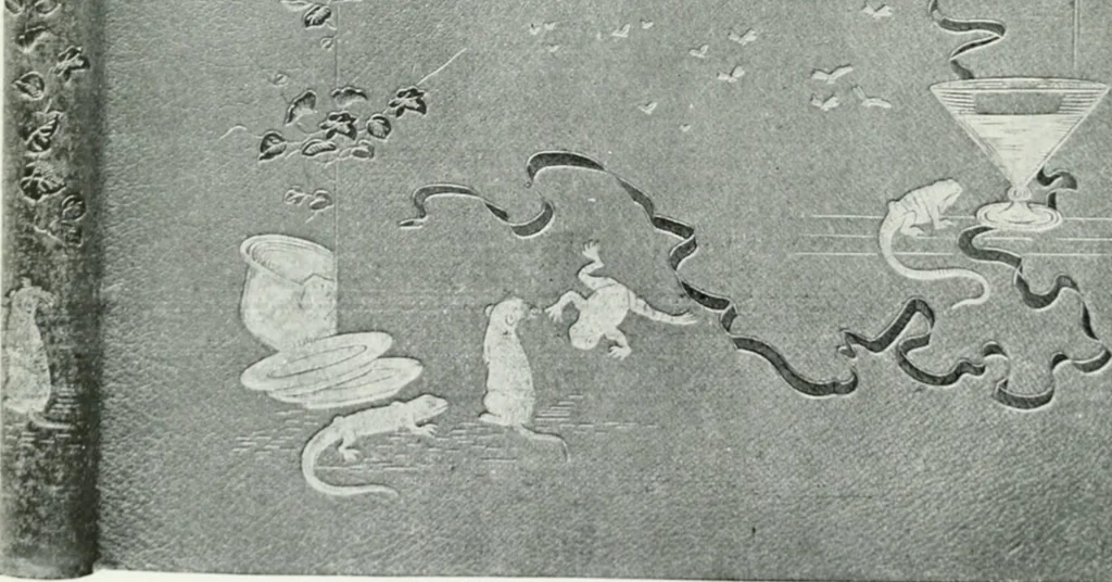 An illustration from Book bindings : historical and decorative, 1921, leaf 217