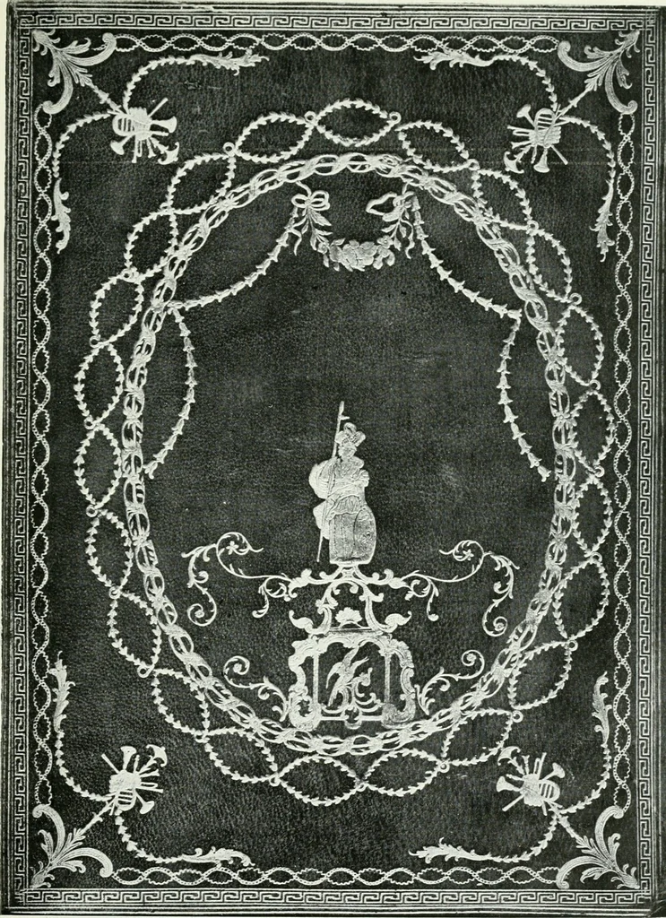 An illustration from Book bindings : historical and decorative, 1921, leaf 228