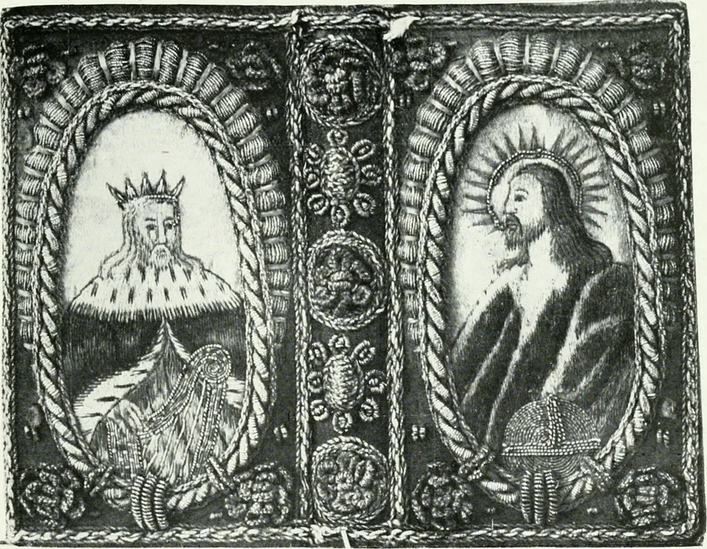 An illustration from Book bindings : historical and decorative, 1921, leaf 244