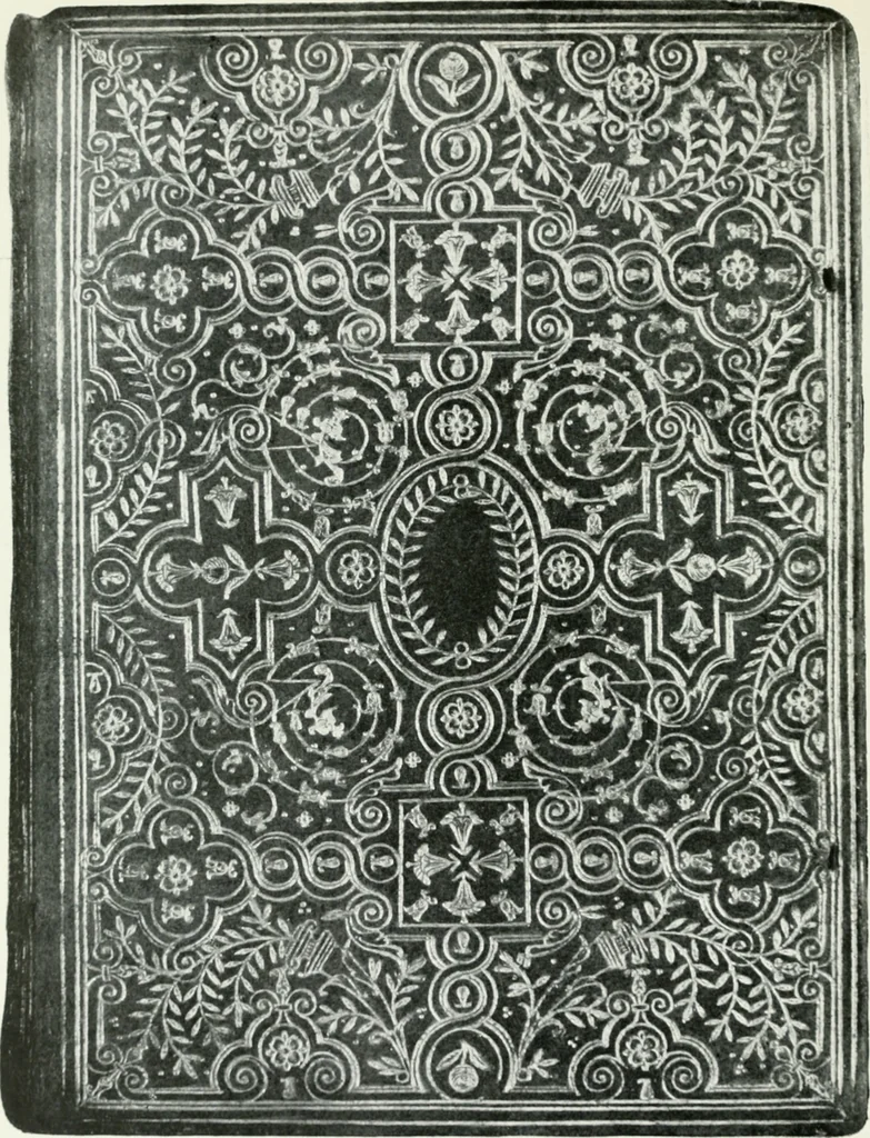 An illustration from Book bindings : historical and decorative, 1921, leaf 253