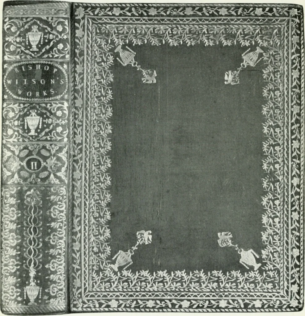 An illustration from Book bindings : historical and decorative, 1921, leaf 27