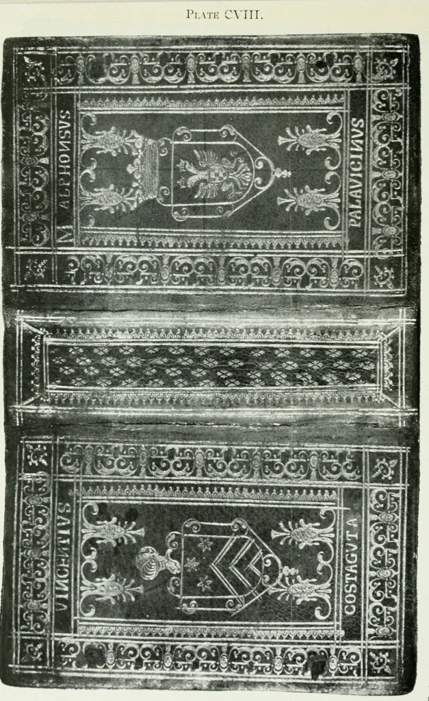 An illustration from Book bindings : historical and decorative, 1921, leaf 275