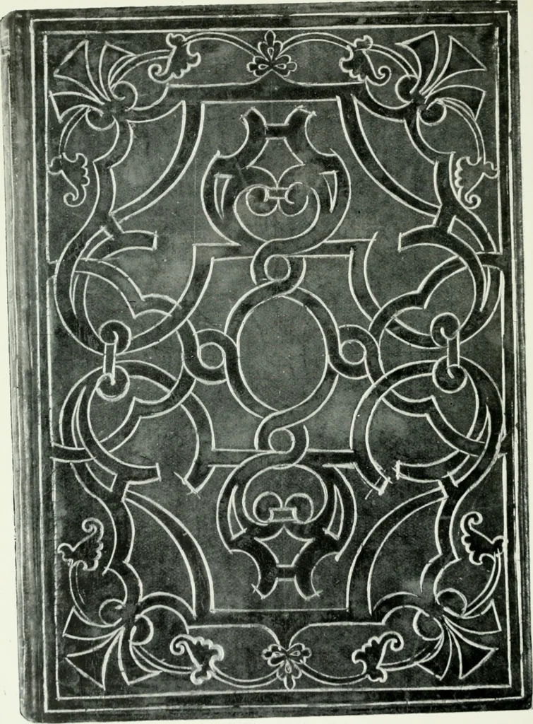 An illustration from Book bindings : historical and decorative, 1921, leaf 313