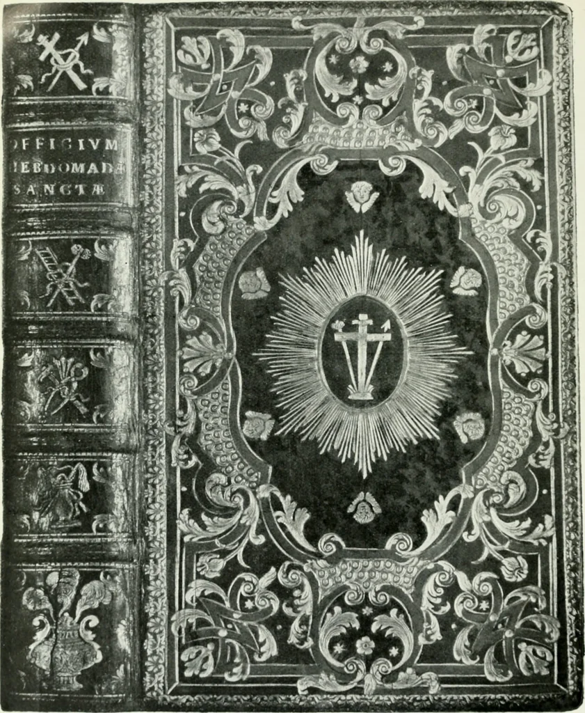 An illustration from Book bindings : historical and decorative, 1921, leaf 321