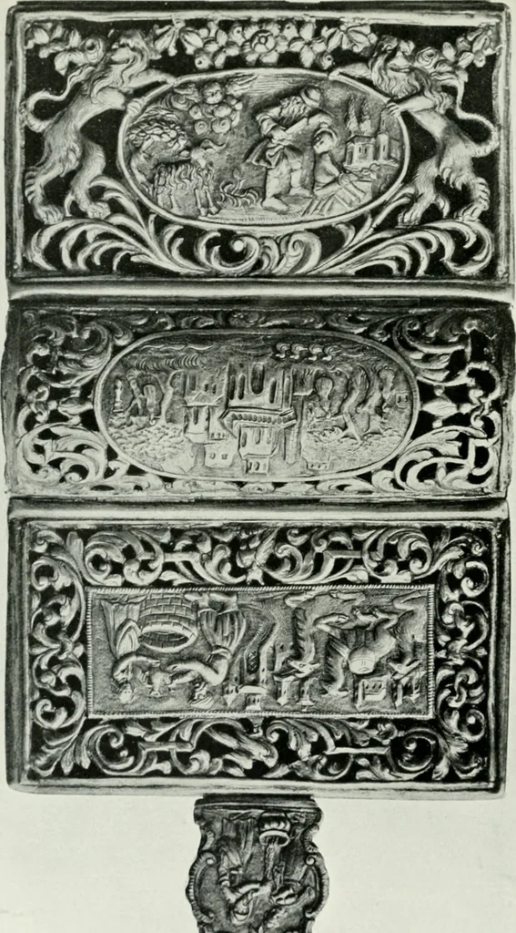 An illustration from Book bindings : historical and decorative, 1921, leaf 329