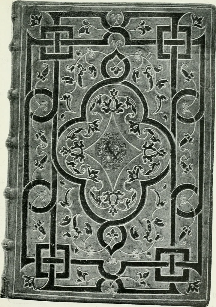 An illustration from Book bindings : historical and decorative, 1921, leaf 36