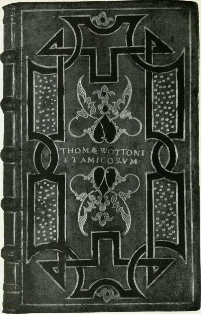An illustration from Book bindings : historical and decorative, 1921, leaf 37