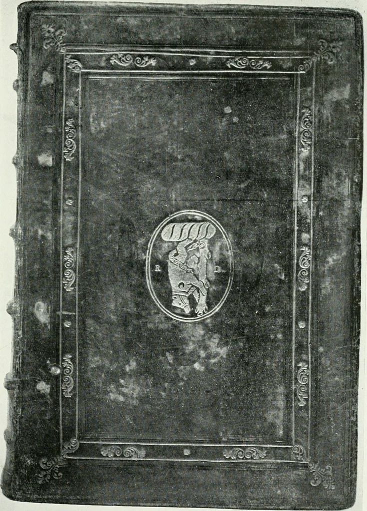 An illustration from Book bindings : historical and decorative, 1921, leaf 44