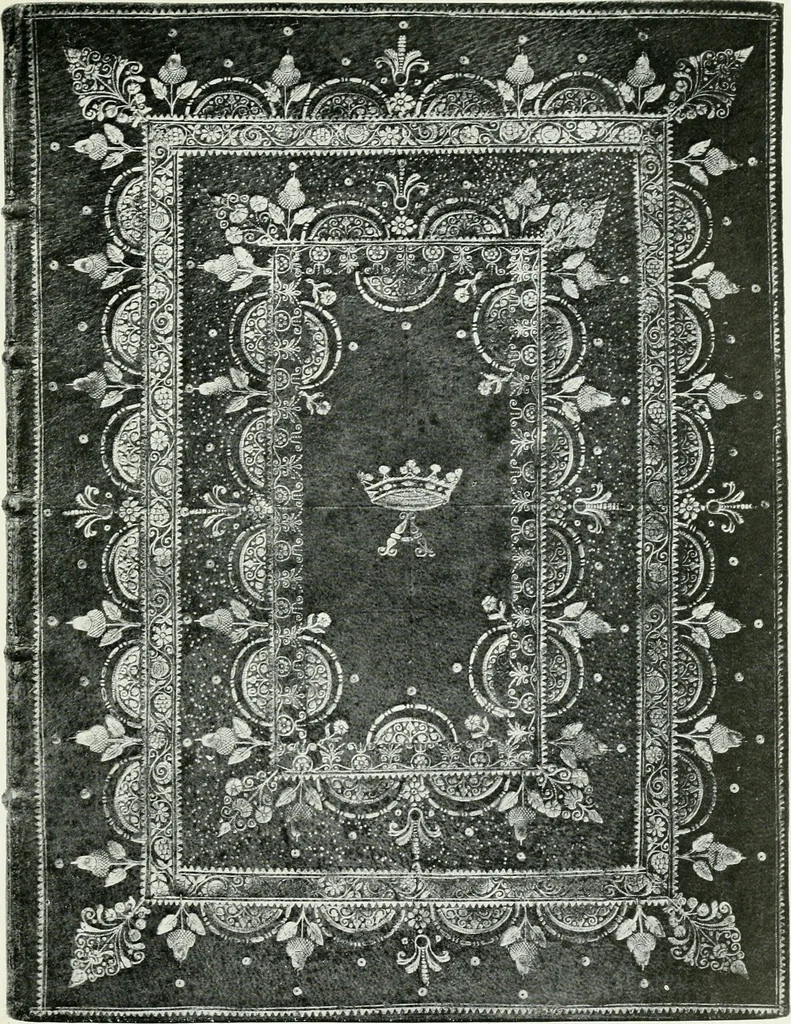 An illustration from Book bindings : historical and decorative, 1921, leaf 48