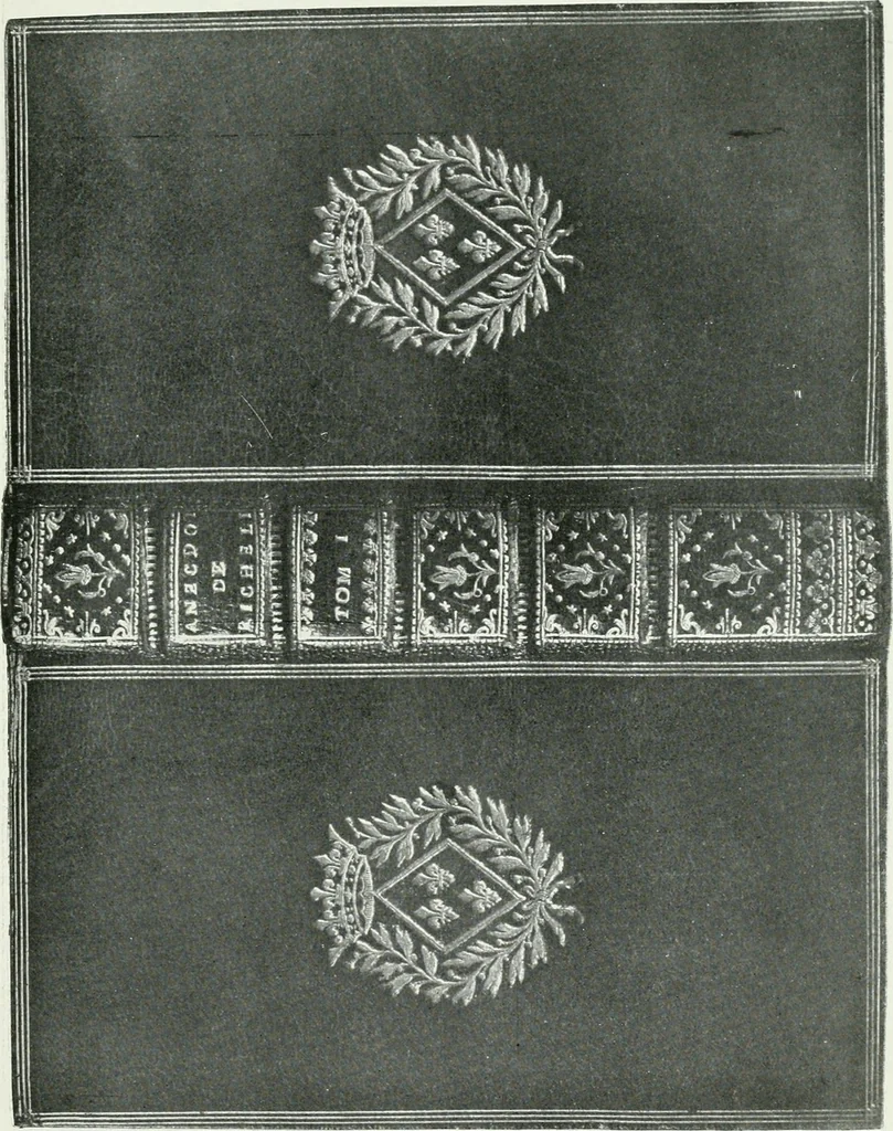 An illustration from Book bindings : historical and decorative, 1921, leaf 66