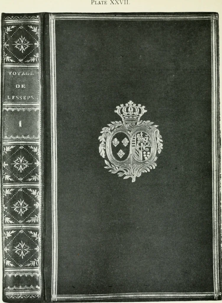 An illustration from Book bindings : historical and decorative, 1921, leaf 71