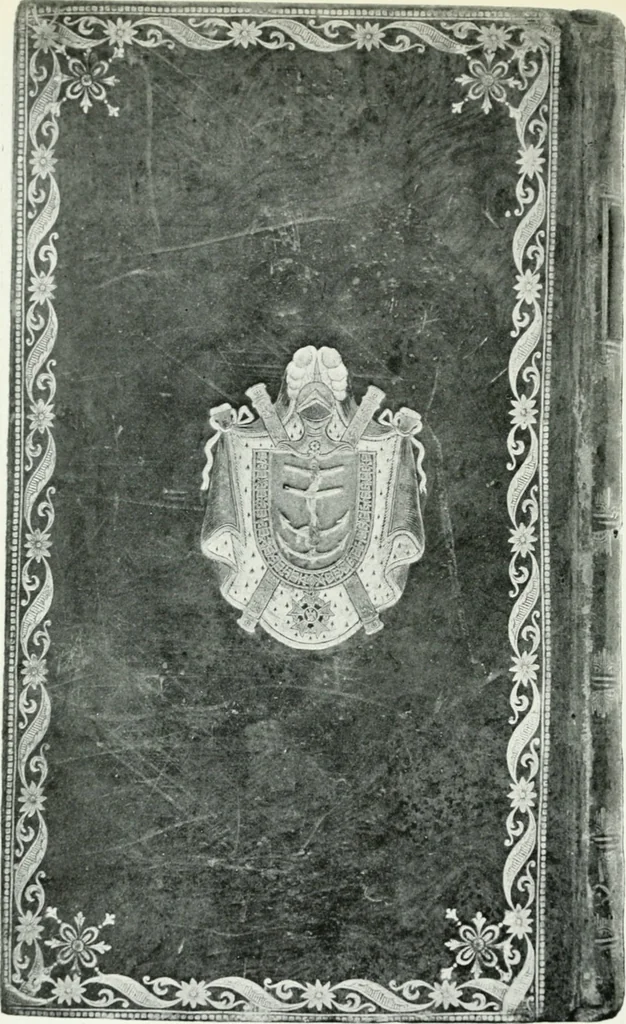 An illustration from Book bindings : historical and decorative, 1921, leaf 93