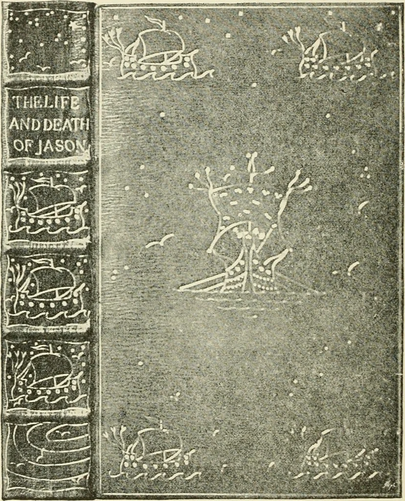 An illustration from Bookbindings old and new; notes of a book-lover, with an account of the Grolier Club of New York;, 1895, leaf 157