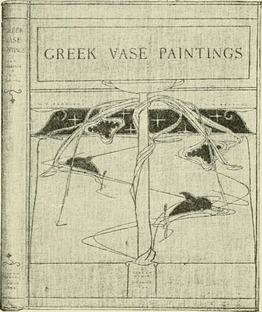 An illustration from Bookbindings old and new; notes of a book-lover, with an account of the Grolier Club of New York;, 1895, leaf 211