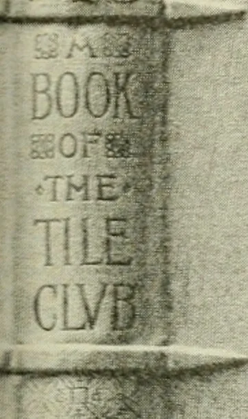 An illustration from Bookbindings old and new; notes of a book-lover, with an account of the Grolier Club of New York;, 1895, leaf 234