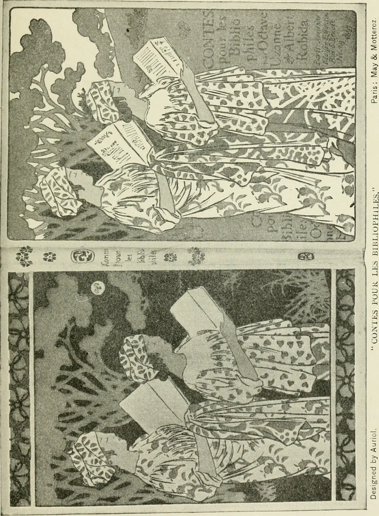 An illustration from Bookbindings old and new; notes of a book-lover, with an account of the Grolier Club of New York;, 1895, leaf 274