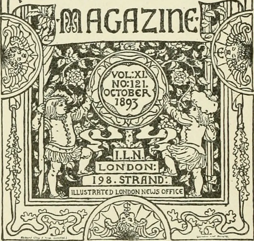 An illustration from Bookbindings old and new; notes of a book-lover, with an account of the Grolier Club of New York;, 1895, leaf 287