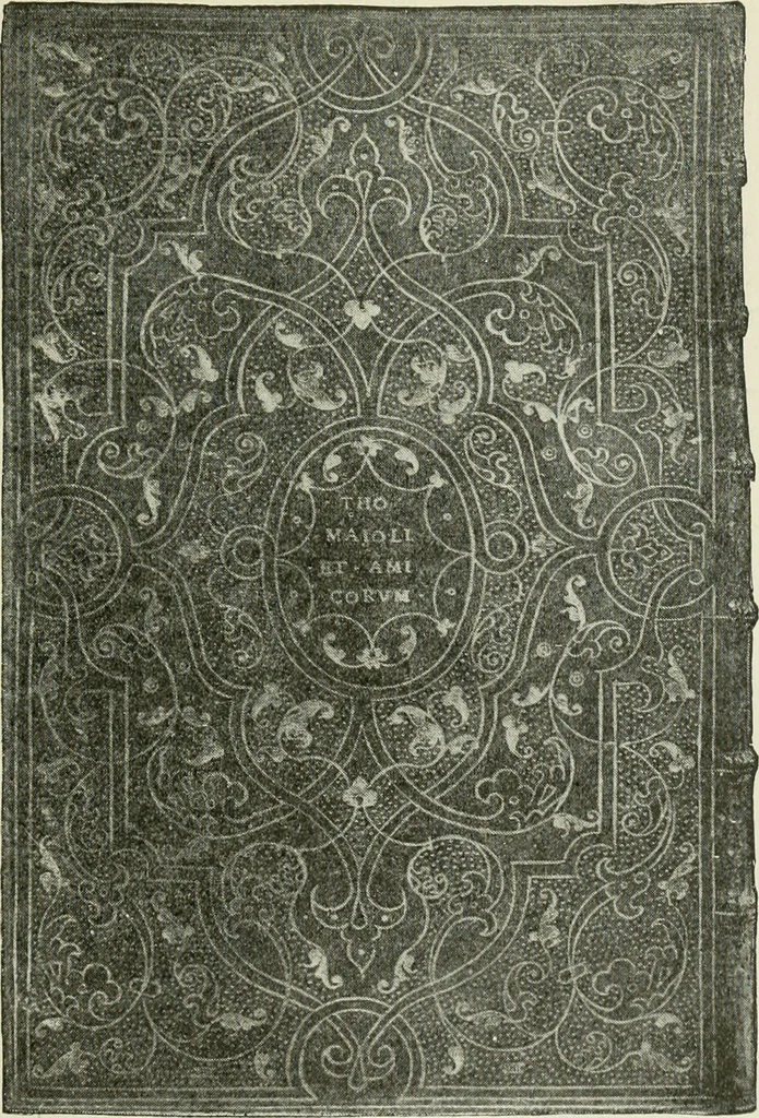 An illustration from Bookbindings old and new; notes of a book-lover, with an account of the Grolier Club of New York;, 1895, leaf 52