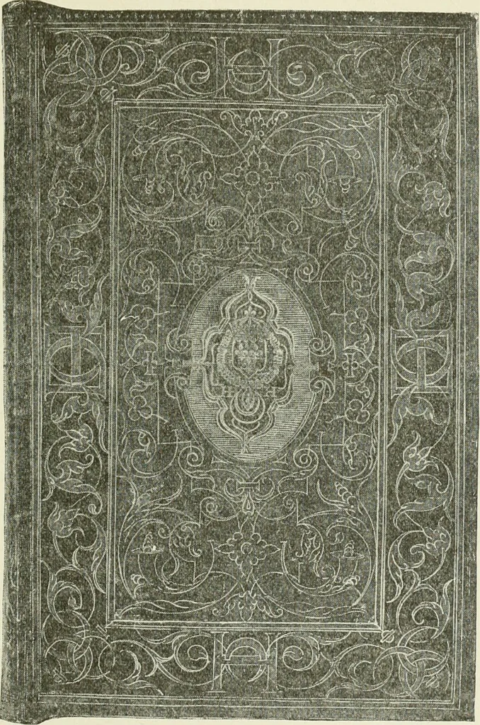 An illustration from Bookbindings old and new; notes of a book-lover, with an account of the Grolier Club of New York;, 1895, leaf 62
