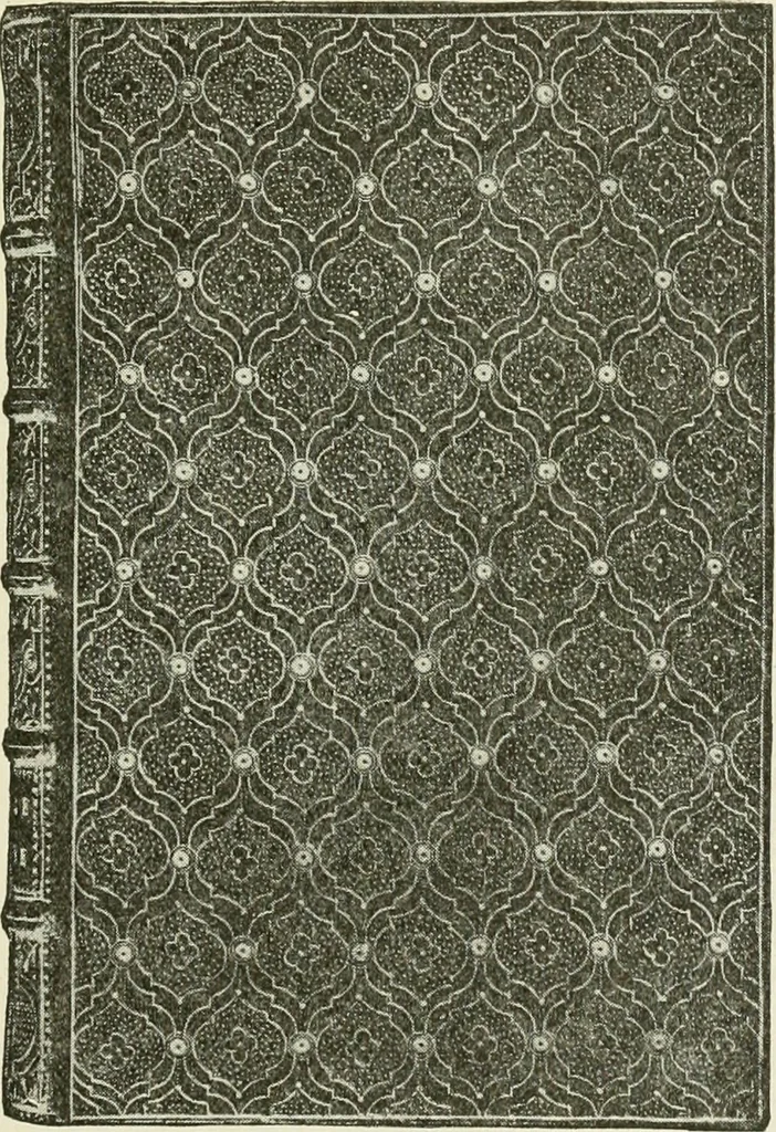 An illustration from Bookbindings old and new; notes of a book-lover, with an account of the Grolier Club of New York;, 1895, leaf 94
