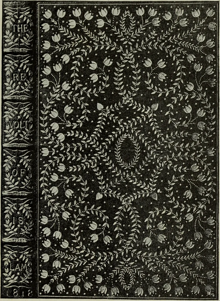 An illustration from Bookbindings old and new : notes of a book-lover, with account of the Grolier club of New York, 1896, leaf 150