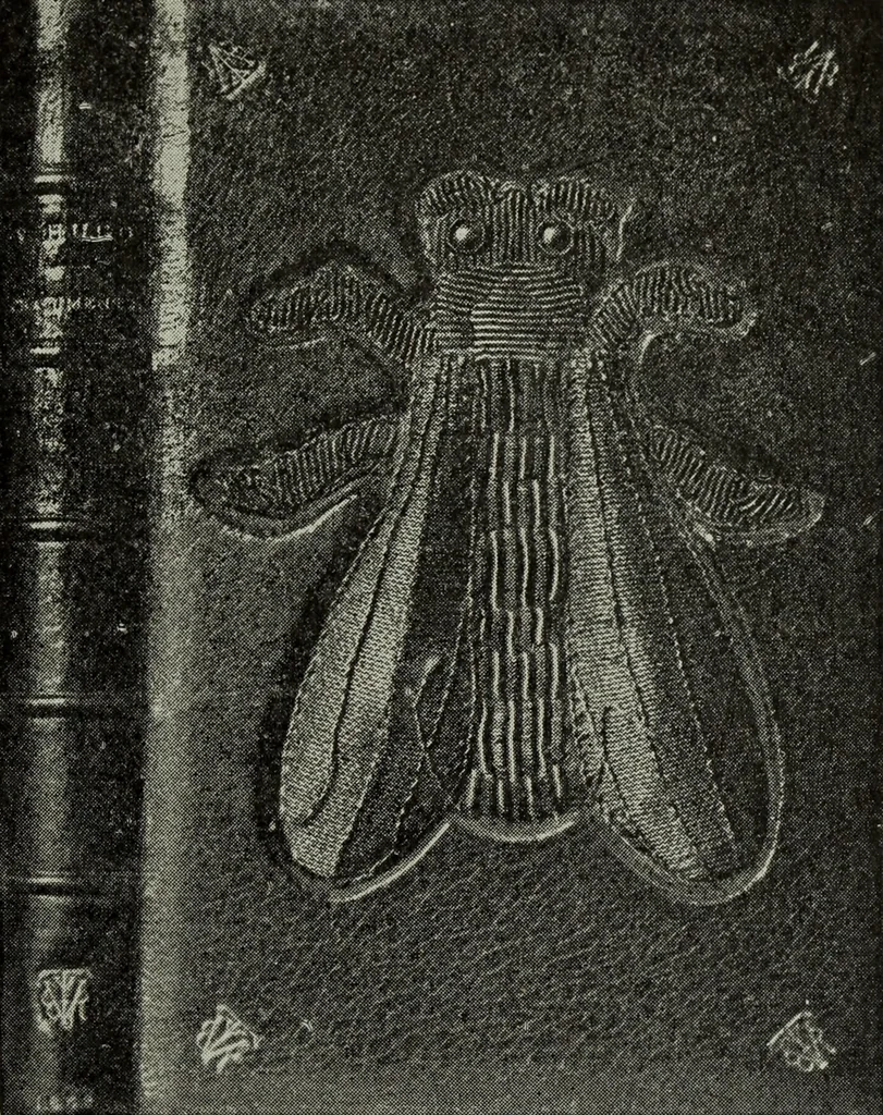 An illustration from Bookbindings old and new : notes of a book-lover, with account of the Grolier club of New York, 1896, leaf 174
