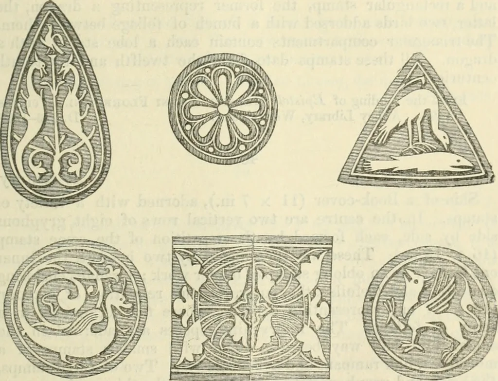 An illustration from Bookbindings and rubbings of bindings in the National Art Library, South Kensington Museum, 1898, leaf 110